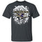 Colorful Earthquake Art Baltimore Ravens T Shirt
