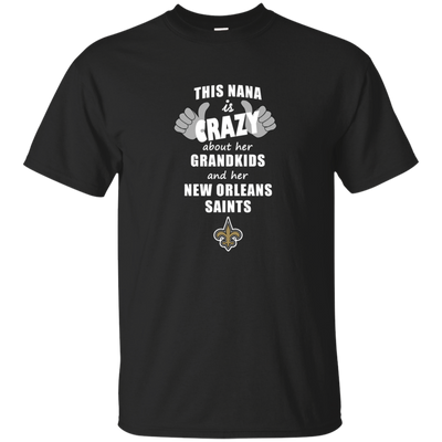 This Nana Is Crazy About Her Grandkids And Her New Orleans Saints T Shirts