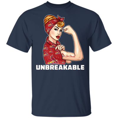 Beautiful Girl Unbreakable Go St. Louis Cardinals T Shirt