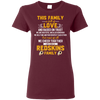 We Are A Washington Redskins Family T Shirt