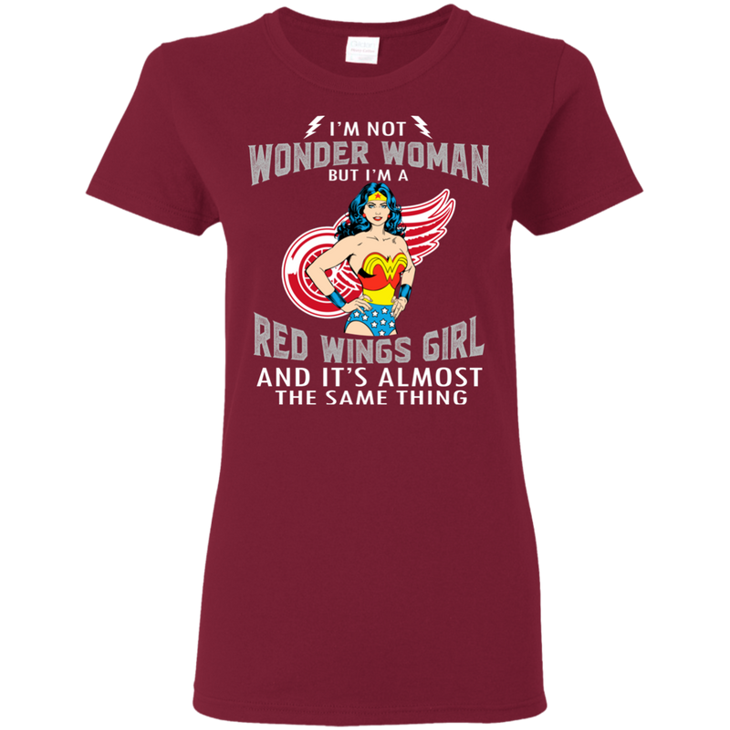 I'm Not Wonder Woman Detroit Red Wings T Shirts