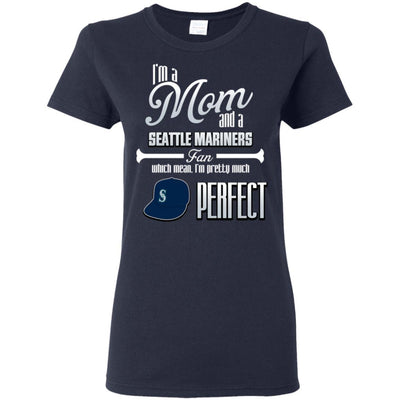 Cool Pretty Perfect Mom Fan Seattle Mariners T Shirt