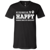 My Pug Makes Me Happy T Shirts