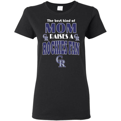 Best Kind Of Mom Raise A Fan Colorado Rockies T Shirts