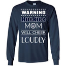 Warning Mom Will Cheer Loudly Connecticut Huskies T Shirts