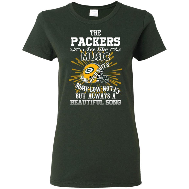 The Green Bay Packers Are Like Music T Shirt