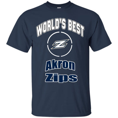 Amazing World's Best Dad Akron Zips T Shirts