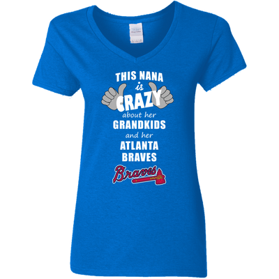 This Nana Is Crazy About Her Grandkids And Her Atlanta Braves T Shirts