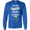 This Nana Is Crazy About Her Grandkids And Her Los Angeles Rams T Shirts