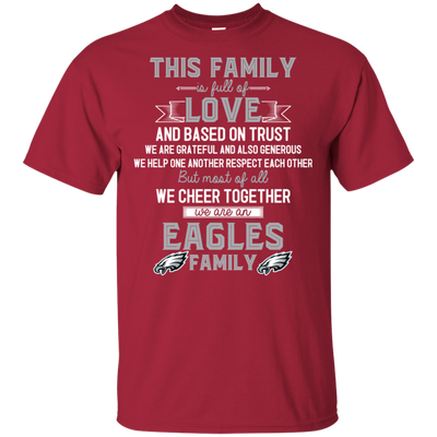 We Are A Philadelphia Eagles Family T Shirt