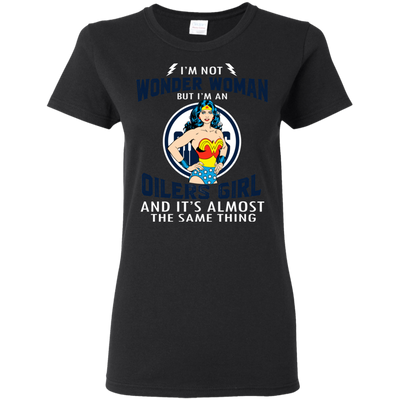 I'm Not Wonder Woman Edmonton Oilers T Shirts