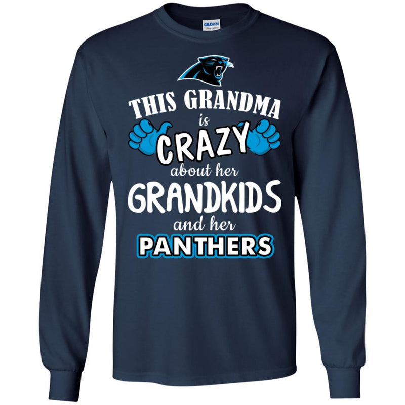 This Grandma Is Crazy About Her Grandkids And Her Carolina Panthers T Shirt