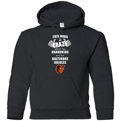 This Nana Is Crazy About Her Grandkids And Her Baltimore Orioles T Shirts