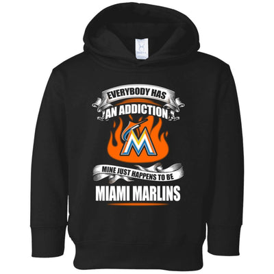 Everybody Has An Addiction Mine Just Happens To Be Miami Marlins T Shirt