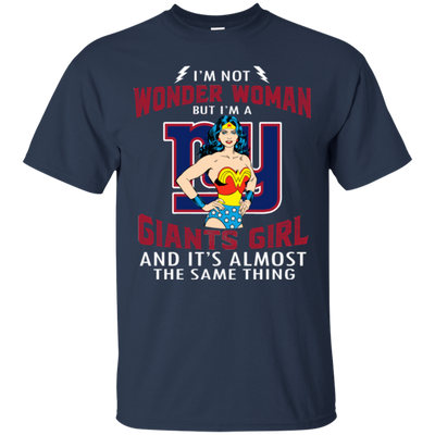 I'm Not Wonder Woman New York Giants T Shirts