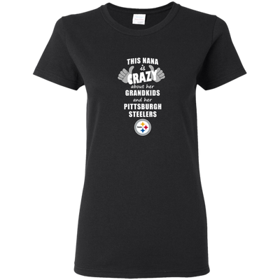 This Nana Is Crazy About Her Grandkids And Her Pittsburgh Steelers T Shirts