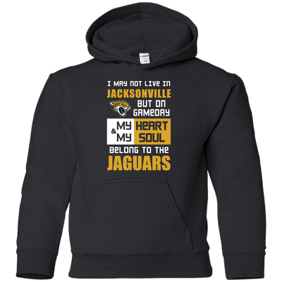 My Heart And My Soul Belong To The Jacksonville Jaguars T Shirts