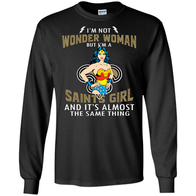 I'm Not Wonder Woman New Orleans Saints T Shirts