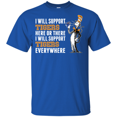 I Will Support Everywhere Memphis Tigers T Shirts