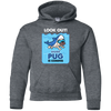 Look Out Shark Pug Is Coming T Shirts