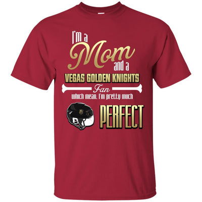 Cool Pretty Perfect Mom Fan Vegas Golden Knights T Shirt