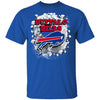 Colorful Earthquake Art Buffalo Bills T Shirt