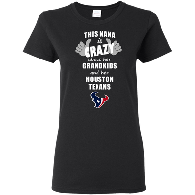 This Nana Is Crazy About Her Grandkids And Her Houston Texans T Shirts