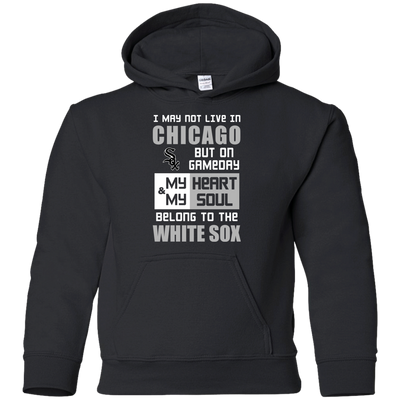 My Heart And My Soul Belong To The Chicago White Sox T Shirts