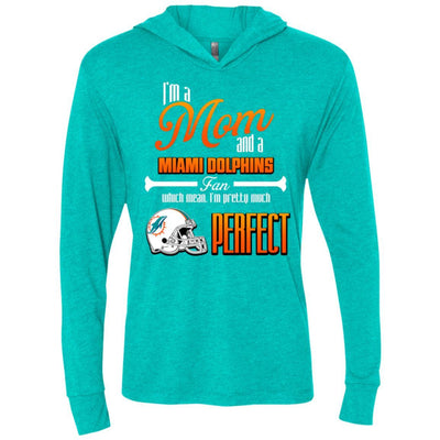 Cool Pretty Perfect Mom Fan Miami Dolphins T Shirt