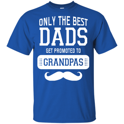 Only The Best Dads Get To Promoted To Grandpa T Shirts