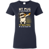 My Pug Into Fitness Pizza Pug T Shirts