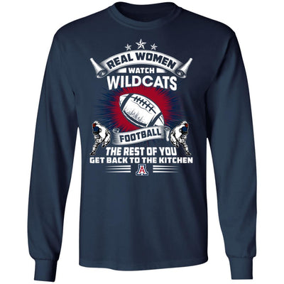 Funny Gift Real Women Watch Arizona Wildcats T Shirt