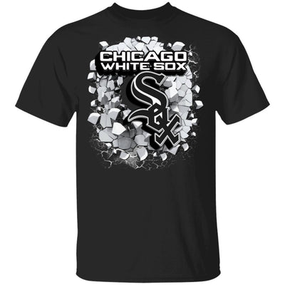 Colorful Earthquake Art Chicago White Sox T Shirt