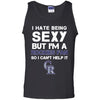 I Hate Being Sexy But I'm Fan So I Can't Help It Colorado Rockies Purple T Shirts