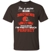 I'm A Mom And A Cleveland Browns Fan T Shirt