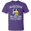 I'm Not Wonder Woman Colorado Rockies T Shirts