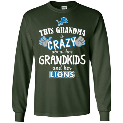 This Grandma Is Crazy About Her Grandkids And Her Detroit Lions T Shirt