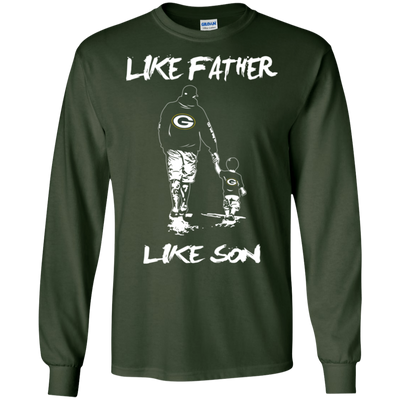 Happy Like Father Like Son Green Bay Packers T Shirts