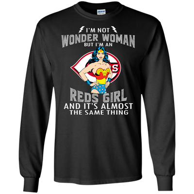 I'm Not Wonder Woman Cincinnati Reds T Shirts