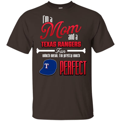 Cool Pretty Perfect Mom Fan Texas Rangers T Shirt