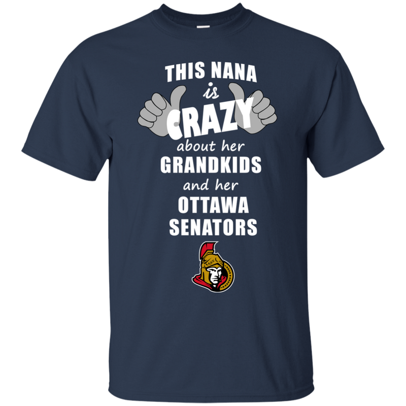 This Nana Is Crazy About Her Grandkids And Her Ottawa Senators T Shirts