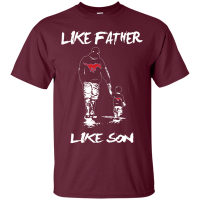 Happy Like Father Like Son SMU Mustangs T Shirts