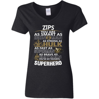 Akron Zips You're My Favorite Super Hero T Shirts