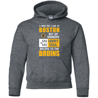 My Heart And My Soul Belong To The Boston Bruins T Shirts