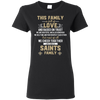 We Are A New Orleans Saints Family T Shirt