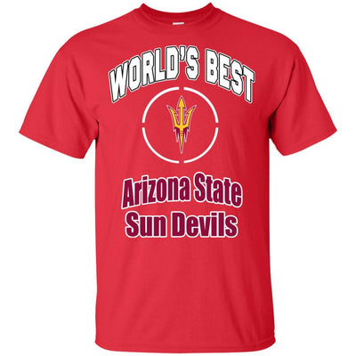 Amazing World's Best Dad Arizona State Sun Devils T Shirts