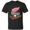 Snoopy Christmas Detroit Red Wings T Shirts
