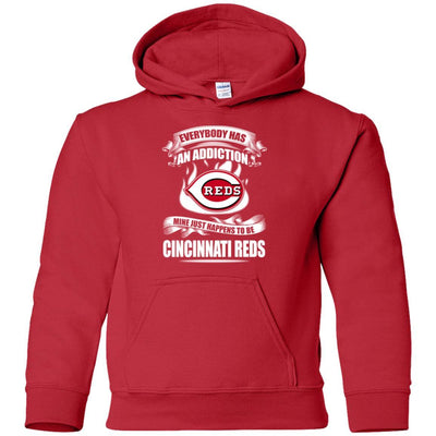 Everybody Has An Addiction Mine Just Happens To Be Cincinnati Reds T Shirt