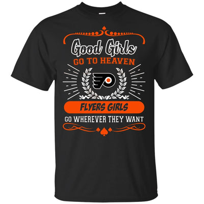 Good Girls Go To Heaven Philadelphia Flyers Girls T Shirts