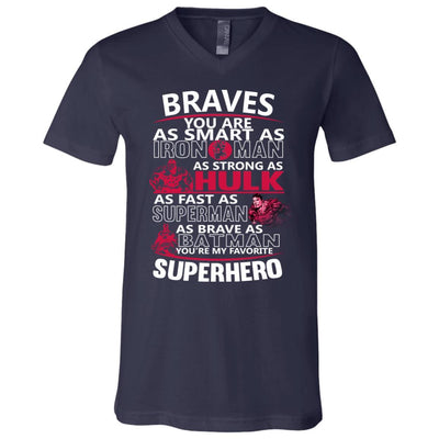 Atlanta Braves You're My Favorite Super Hero T Shirts